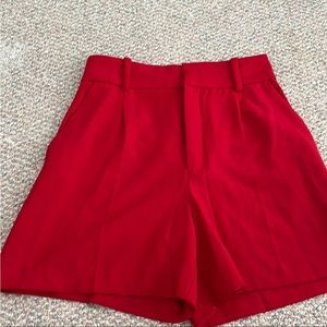 Zara high waisted shorts